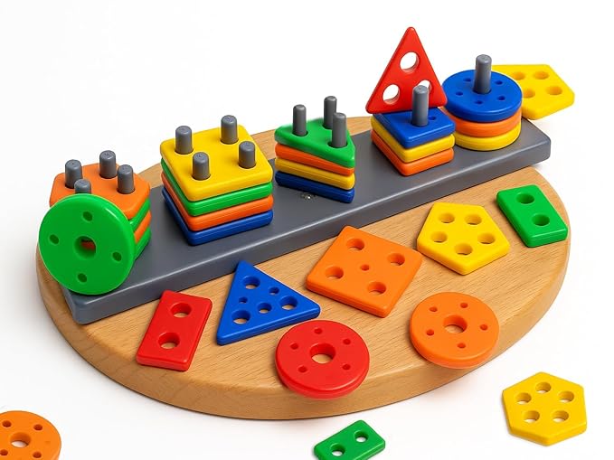 Geometric-Block Fun&Learning Blocks Geometrics - Image 1