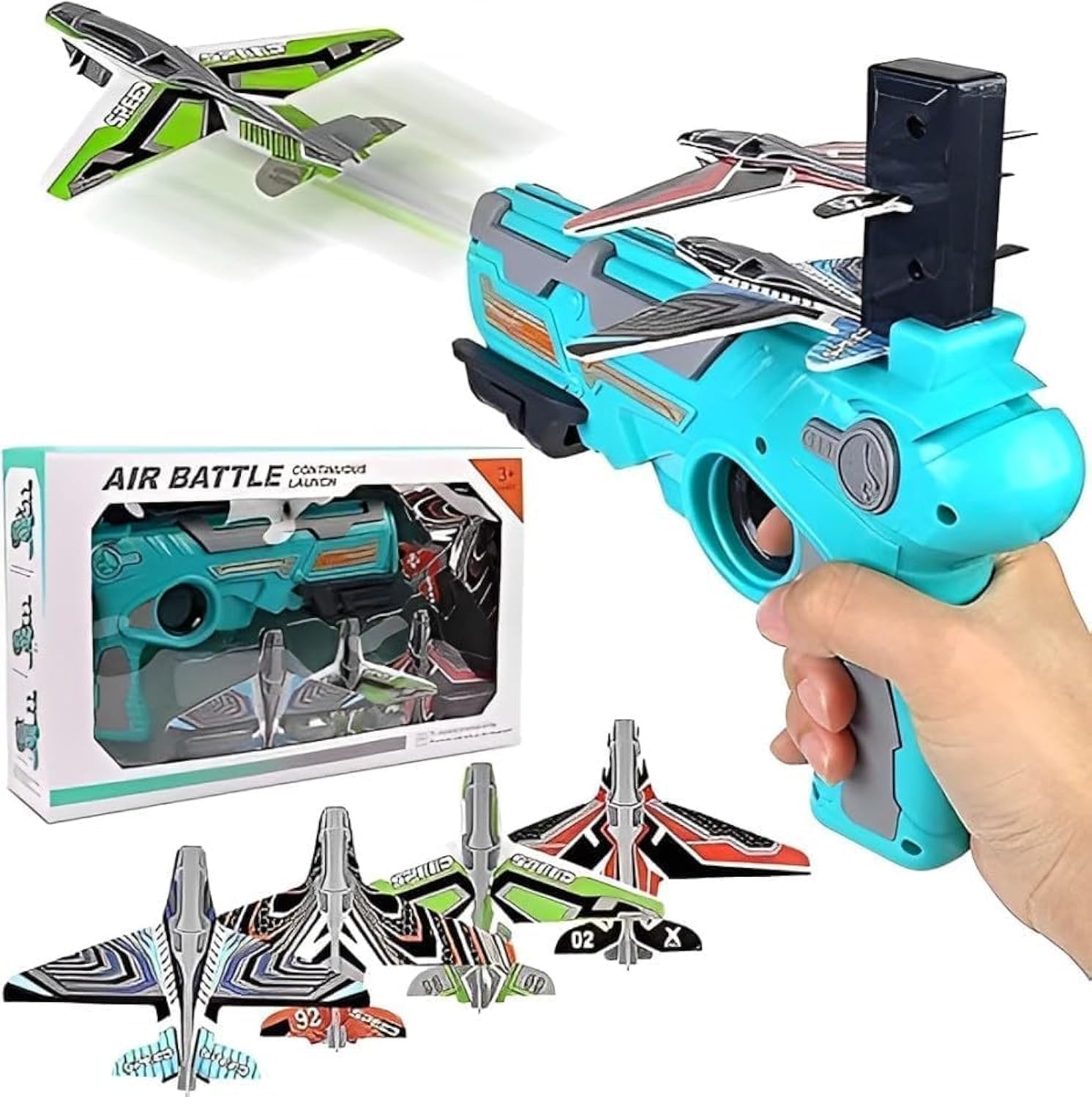 Shooting-Guns Gun Flying Aeroplanes Toy - Image 1