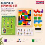 Wooden Russian Blocks Puzzles - Image 2